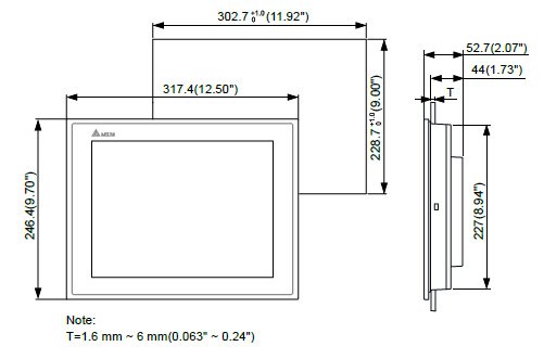 112MX-DOP-100-HMI-Touchscreen-Delta-AC-Drive-Diagram