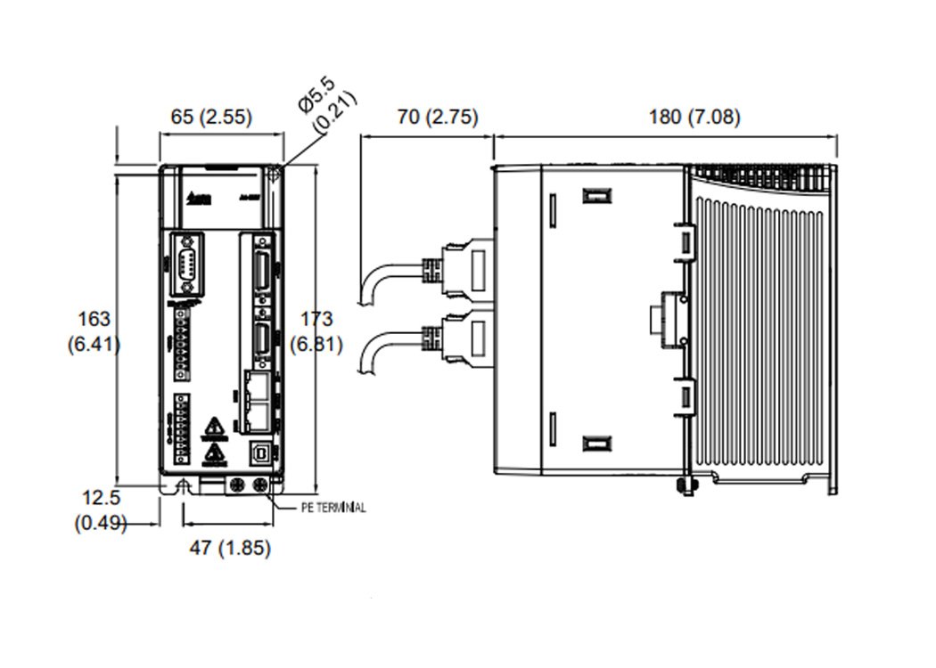 ASD-A2-1521-M-A2-Servo-Drive-Delta-AC-Drive-Diagram