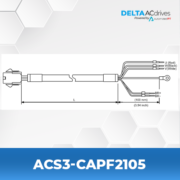 Delta ACS3-CAPF2105 AC Servo Accessories
