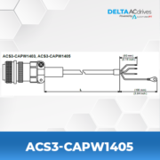 Delta ACS3-CAPW1405 AC Servo Accessories
