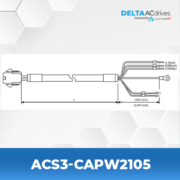 Delta ACS3-CAPW2105 AC Servo Accessories