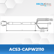 Delta ACS3-CAPW2110 AC Servo Accessories