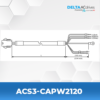 Delta ACS3-CAPW2120 AC Servo Accessories