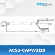 Delta ACS3-CAPW2120 AC Servo Accessories