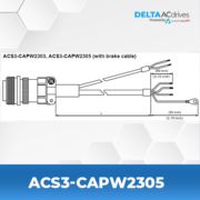Delta ACS3-CAPW2305 AC Servo Accessories