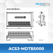 Delta ACS3-MDTB5000 AC Servo Accessories