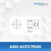 Delta ASD-ACFC7K00 AC Servo Accessories