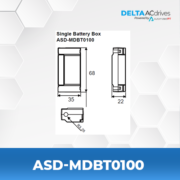 Delta ASD-MDBT0100 AC Servo Accessories