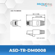 Delta ASD-TR-DM0008 AC Servo Accessories
