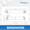 Delta BR1K0W039 Braking Resistor