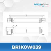 Delta BR1K0W039 Braking Resistor