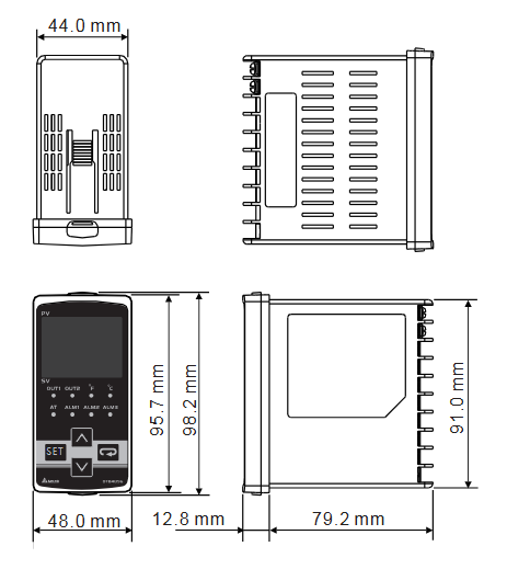 Delta DTB4896CRT DTB Controller - Image 3