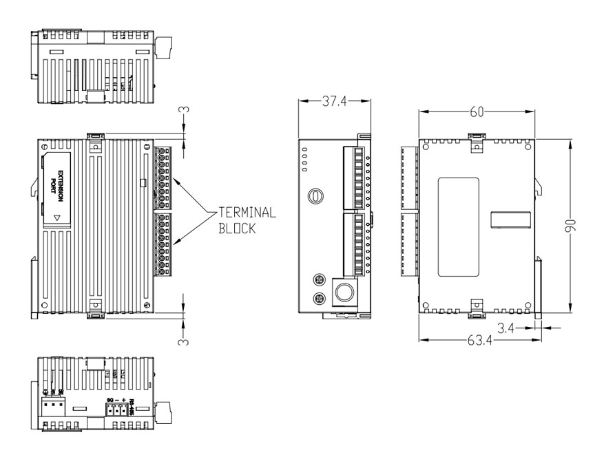 Delta DVP28SA211R DVP-SA Series PLC - Image 2