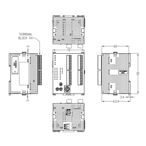 Delta DVP28SV11T2 DVP-SV Series PLC - Image 4