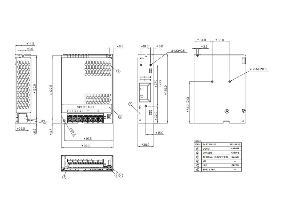 Delta PMR-36V150W1AT PMR Series - Image 2