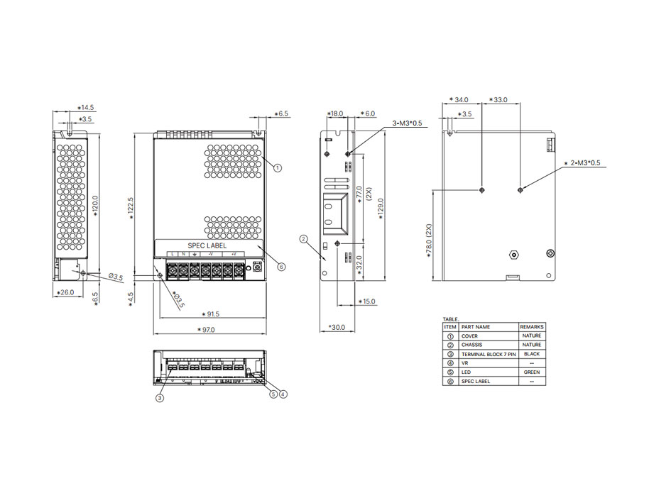 Delta PMR-48V150W1AT PMR Series - Image 2