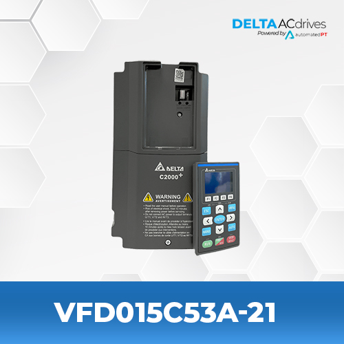 Delta VFD015C53A-21 C2000 Series Drive - Image 2