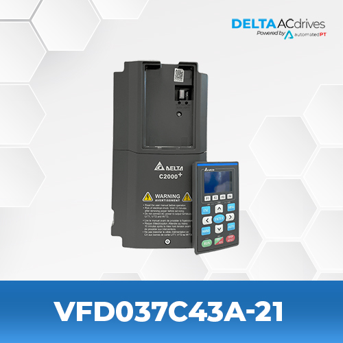 Delta VFD037C43A-21 C2000 Series Drive - Image 2