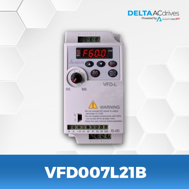 Delta VFD007L21B VFD-L Series Drive