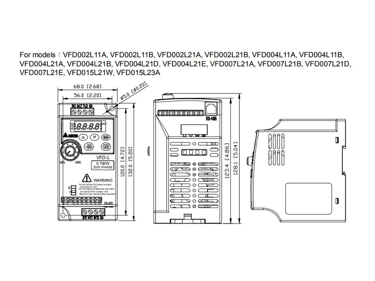 VFD007L21E-VFD-L-Delta-AC-Drive-Diagram