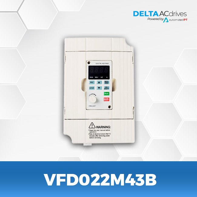 VFD022M43B-VFD-M-Delta-AC-Drive-Front-R
